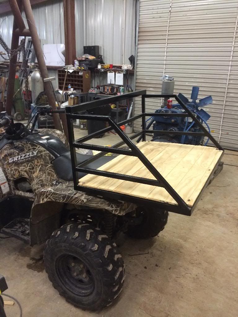 New 4wheeler dog rack